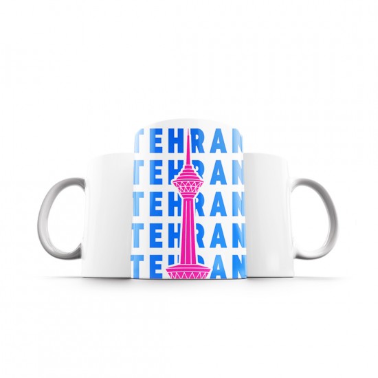 ماگ طرح نماد برج میلاد تهران