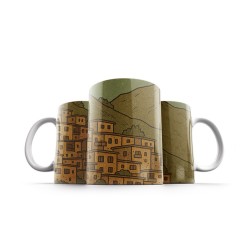 ماگ طرح کارت روستای ماسوله