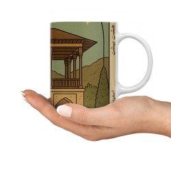 ماگ طرح کارت هشت بهشت اصفهان