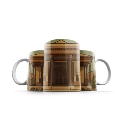 ماگ طرح کارت کاخ چهل ستون اصفهان