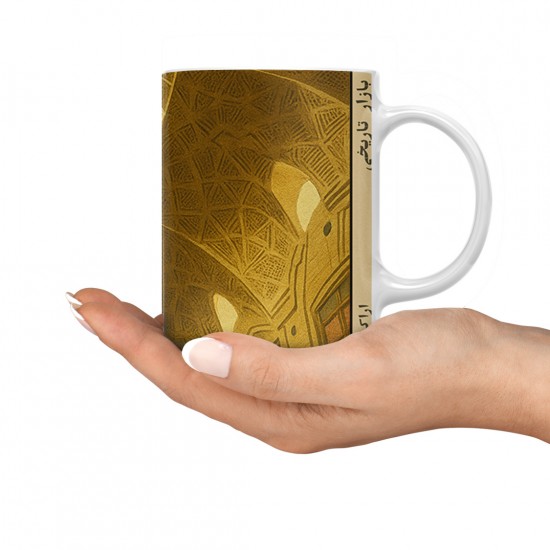 ماگ طرح کارت بازار تاریخی اراک