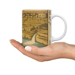 ماگ طرح کارت سازه های آبی تاریخی شوشتر