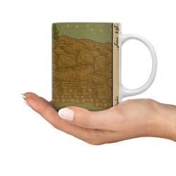 ماگ طرح کارت کوه سنگی مشهد