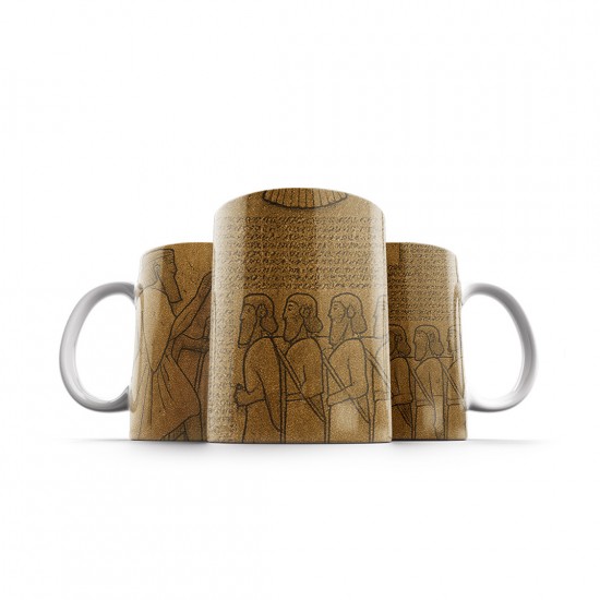 ماگ طرح کارت کتیبه بیستون کرمانشاه