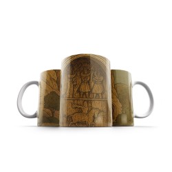 ماگ طرح کارت طاق بستان کرمانشاه