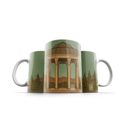 ماگ طرح کارت حافظیه شیراز