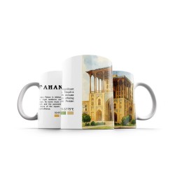 ماگ طرح عمارت عالی قاپو اصفهان