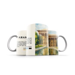 ماگ طرح کاخ چهل ستون اصفهان