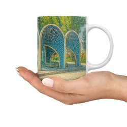 ماگ طرح آرامگاه کمال الملک نیشابور