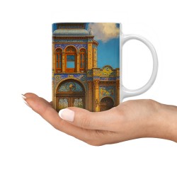 ماگ طرح سردر باغ ملی تهران