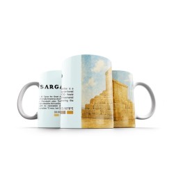 ماگ طرح آرامگاه کوروش بزرگ پاسارگاد