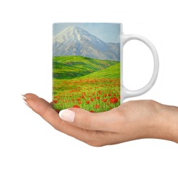 ماگ طرح قله دماوند لاریجان