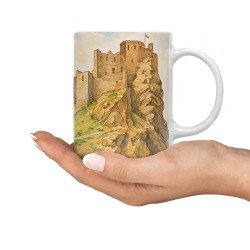 ماگ طرح قلعه الموت قزوین