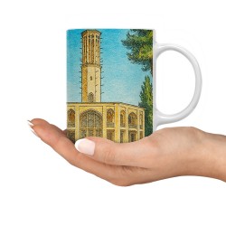 ماگ طرح باغ دولت آباد یزد