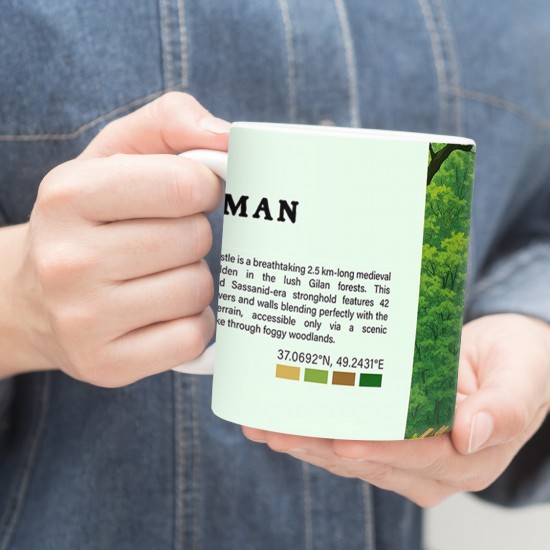 ماگ طرح قلعه رودخان فومن