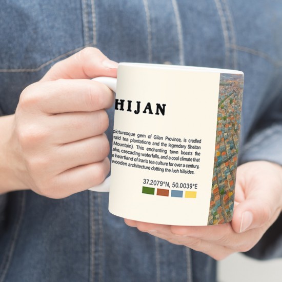 ماگ طرح شیطان کوه لاهیجان