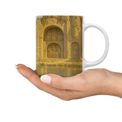 ماگ طرح طاق بستان کرمانشاه