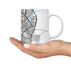 ماگ طرح نقشه شهر اردبیل