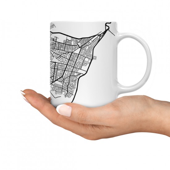 ماگ طرح نقشه شهر ایلام