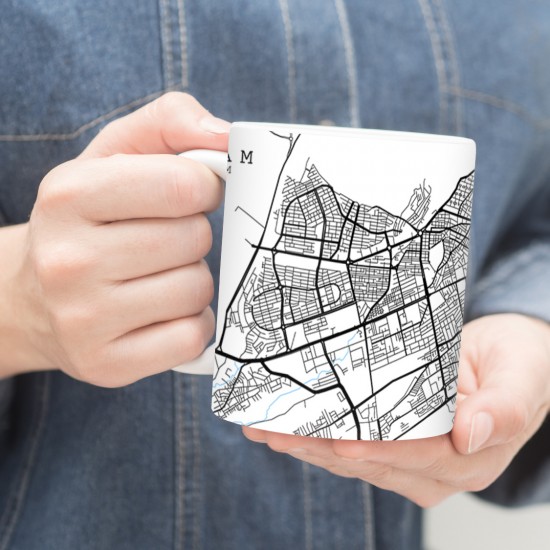 ماگ طرح نقشه شهر ایلام