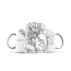 ماگ طرح نقشه شهر سنندج