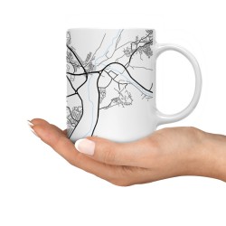 ماگ طرح نقشه شهر سنندج