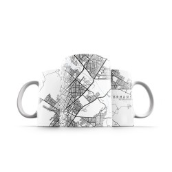 ماگ طرح نقشه شهر کرمانشاه 