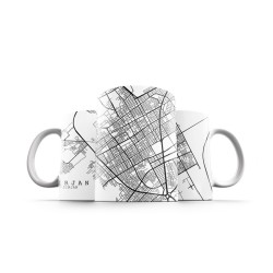 ماگ طرح نقشه شهر سیرجان