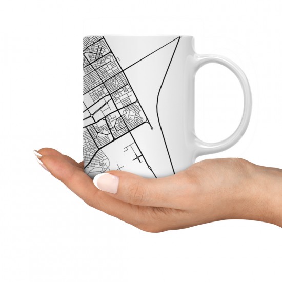 ماگ طرح نقشه شهر سیرجان