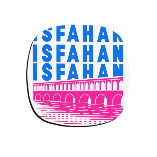 زیر لیوانی طرح نماد سی و سه پل اصفهان