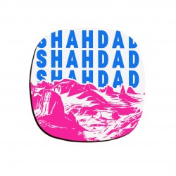 زیر لیوانی طرح نماد کلوت شهداد