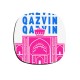 زیر لیوانی طرح نماد مسجدالنبی قزوین