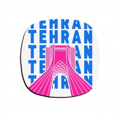 زیر لیوانی طرح نماد برج آزادی تهران