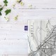 کادوپیچ پارچه‌ ای طرح نقشه شهر یاسوج