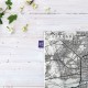 کادوپیچ پارچه‌ ای طرح نقشه شهر اصفهان