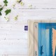 کادوپیچ پارچه‌ ای طرح کارت پل سفید اهواز