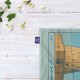کادوپیچ پارچه‌ ای طرح کارت آرامگاه دانیال نبی شوش