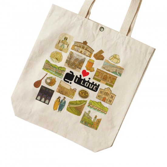 تت بگ متقال طرح نمادهای شهر سنندج