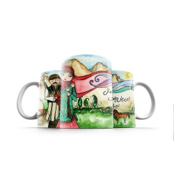 ماگ طرح بال مینا