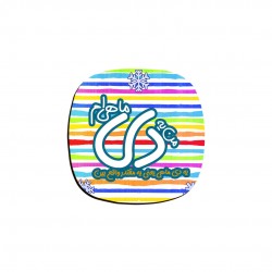 زیر لیوانی طرح ماه تولد دی