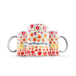 ماگ طرح خانه بوی گل گرفت