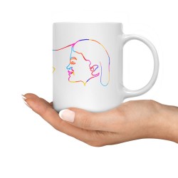 ماگ طرح عشق