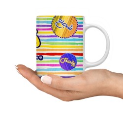 ماگ طرح ماه تولد مرداد