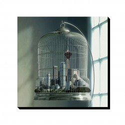 تابلو شاسی طرح شهر بی تو مرا حبس می شود