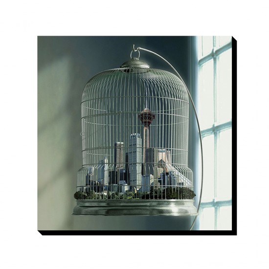 تابلو شاسی طرح شهر بی تو مرا حبس می شود