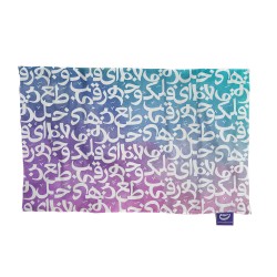 کادوپیچ پارچه‌ای رنگین کمان حروف