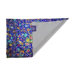 کادوپیچ پارچه‌ای کاشی گل و مرغ