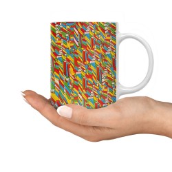 ماگ طرح کتابخونه رنگی