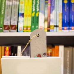 نشان کتاب دختر و گربه کتابخون
