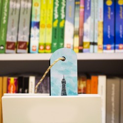 نشان کتاب طرح برج ایفل کد cfp1004